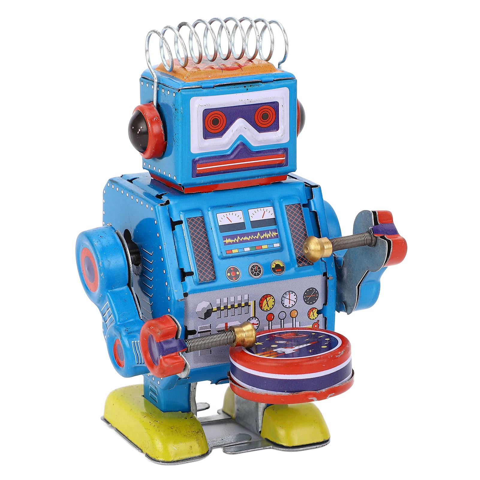 Vintage And Collectible Toys - 로봇 시계태엽 장식품 수제 빈티지 로봇